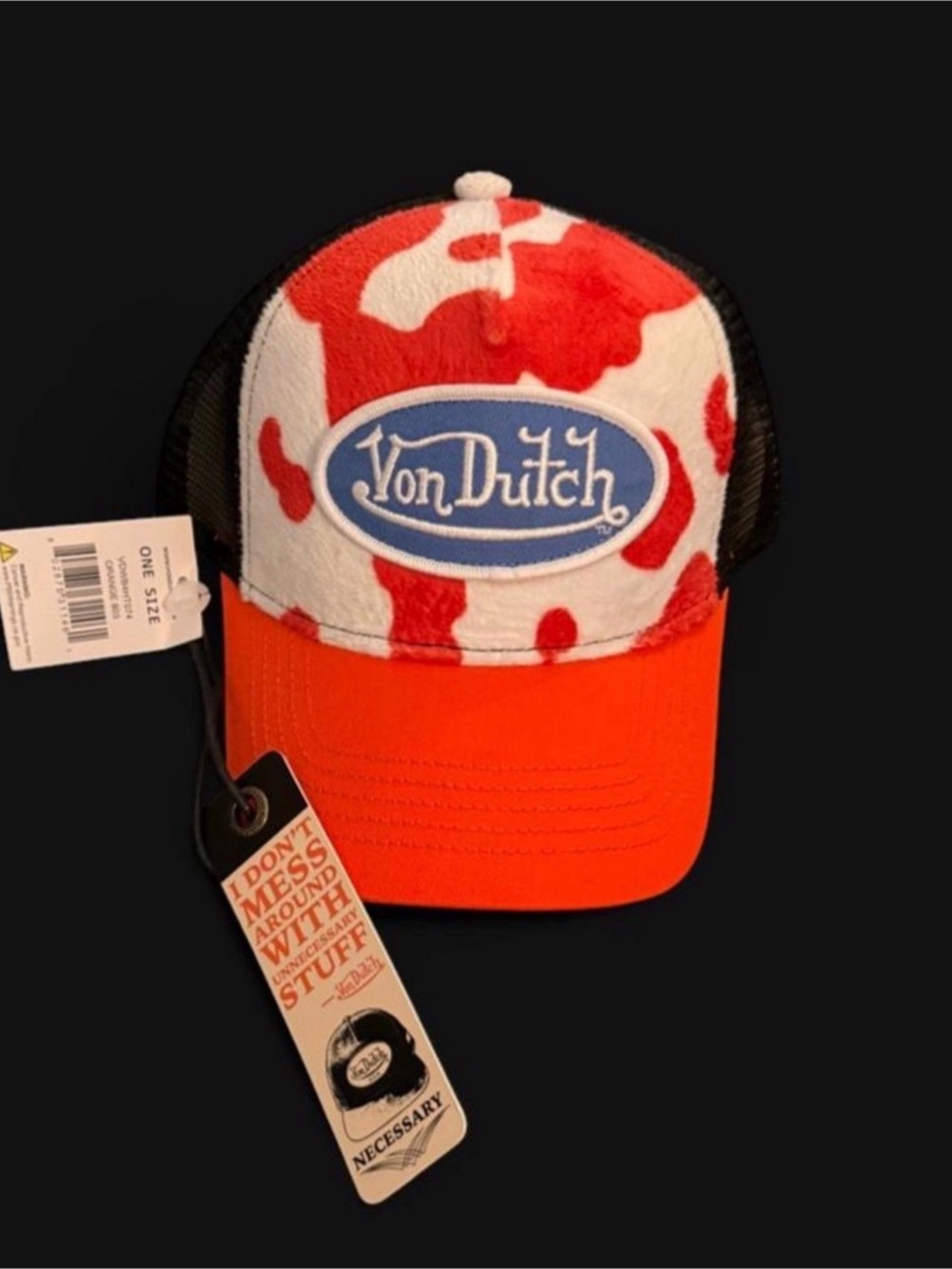 VD VEGAN PONY HAIR TRUCKER **NWT